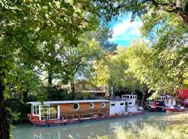 Insolite Péniche Amazonie canal du midi
