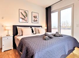 Straubing में, होटल Fynbos City Penthouse, Dachterrasse, Design-Küche, Parkplatz