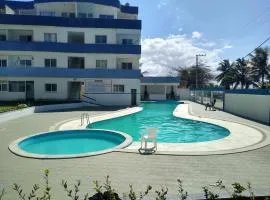 Apartamento 204 vista para o mar e piscina