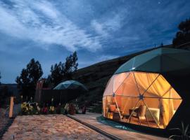 Pacucha Glamping, luksuslik telkmajutus Andahuaylases