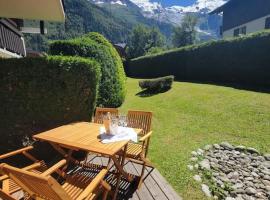 Chamonix Garden Flat with a View of Mont-Blanc - Référence XEPKMM