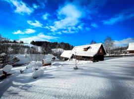Traditional deer Cabin with Sauna, cabin in Dolný Kubín