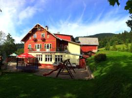 Hotel Večernice, hotell i Janske Lazne