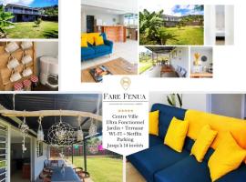 Maison 270m2 15p Wifi Parking jardin, hotell i Papeete