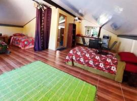 Studio Rava 1 Room Fare Tepua Lodge, בקתה באוטורואה