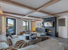 Appartement neuf à Courchevel 1850 avec accès direct aux pistes, piscine et SPA - FR-1-564-108