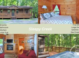 Sleepy Creek - Creekside Escape, cottage sa Berkeley Springs
