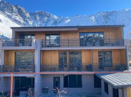 Old district, guest house in Kazbegi