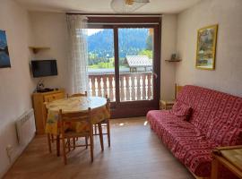 Appartement au Sommand au pied des pistes, hotel in Mieussy