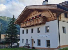 Gasserhof, hotel in Campo di Trens