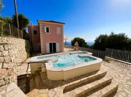Villa Kaminia Rose private pool & Jacuzzi