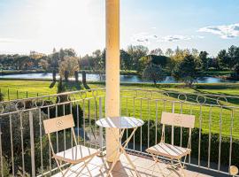 La Blanchère, vue golf, hôtel à Vedène près de : Golf du Grand Avignon