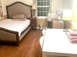 B3 A private room in Naperville downtown with desk and Wi-Fi near everything, hotel in Naperville