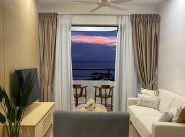 Pantai Puteri Melaka - Seaview 2 Bedroom, huoneisto kohteessa Kampong Pantai Dusun