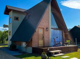 Chalé Villa Felicitá (Itália), cabaña o casa de campo en Pomerode