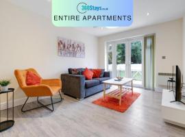 The Norfolk - comfortable 1 Bedroom Apts with Parking, Maidenhead by 360Stays, apartman Maidenheadben