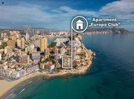 Europa Club Apartment, La Cala de Finestrat, Benidorm, Next to the beach, Ground floor, Air Cond