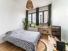 Studio Chaleureux avec Aquarium, Ferienwohnung in Marcq-en-Baroeul