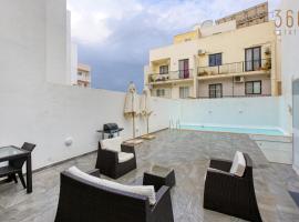 Large, fully equipped maisonette with private POOL by 360 Estates, cheap hotel in Santa Venera