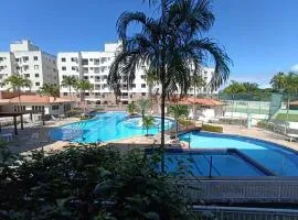 Apartamento Clube 3/4 com Ar-condicionado