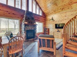 Eagles Nest Cabin on Mille Lacs Lake Boat and Fish, hotel v mestu Garrison