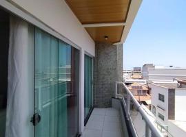 Apartamento com VISTA MAR , no centro da Ilha de Guriri, apartmán v destinácii São Mateus