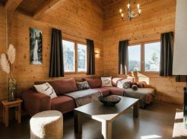 Chalet 4★, 8 pers, cosy, proche pistes, La Clusaz - FR-1-304-262，位于拉克吕萨的酒店