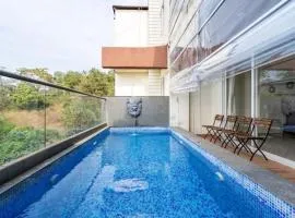 Sage 3BHK Private Pool Penthouse Candolim Goa