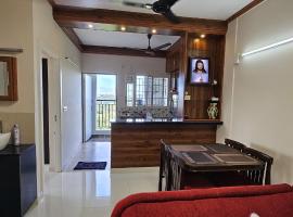 Laus Deo 2 Quiet and Cosy 2BHK apartment on 9th floor, hotel with parking in Trivandrum