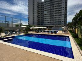 Caldas Novas Recanto do Bosque Apto 609, hótel með jacuzzi-potti í Bacabal