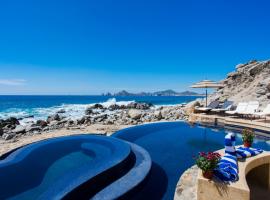 Casa Luna - Luxury Villa - Oceanfront, Private Infinite Pool & Cabos Arch view, hotel med pool i El Pueblito