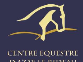 Centre équestre d'Azay le Rideau – hotel w mieście Azay-le-Rideau