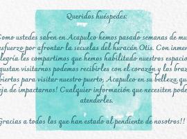 Casa entera Alberca en Acapulco Diamante, hôtel à Acapulco