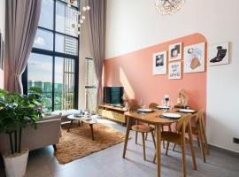 DingD0ng Home FelizEnVista 5-star facilities, hotelli Hồ Chí Minhin kaupungissa lähellä maamerkkiä SnowTown Saigon