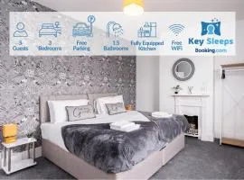 Stunning Three Bedroom House At Keysleeps Short Lets Cleethorpes With Free Parking & Beach Location