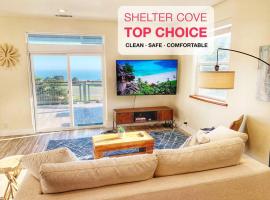 Shelter Cove Brand New Beautiful Ocean View Home, overnachting in Shelter Cove