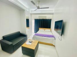 Cozy Studio Apartment Basundhara, hotel en Dhaka