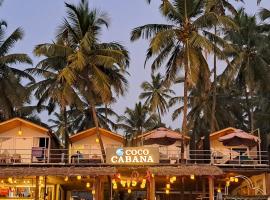 COCO CABANA, hotell i Palolem