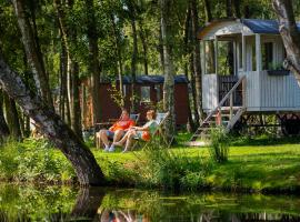 Glamping Limburg - nabij Nationaal Park Hoge Kempen, khu glamping ở Kinrooi