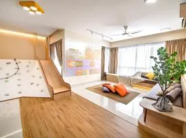 PROMO Spacious Kid-Friendly KidsVille, MystTunnel 5Mins Legoland, JB Johor Malaysia