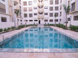 Luxury apartment fully furnished, hotel amb piscina a Casablanca