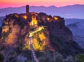 Marcella va a Civita, hotel di Bagnoregio