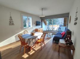 T2 spacieux et lumineux avec 2 terrasses Sud et Est, proche centre village, hotell i Saint-Lary-Soulan