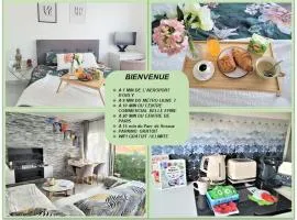 Magnifique appartement 10 min de Paris - Parking privée Gratuit