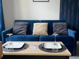 Le bleu velours, studio centre ville historique