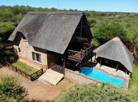 Giraffe plains, hytte i Marloth Park