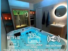 Escapade Relaxante - Spa - Jacuzzi - Sauna - Privés