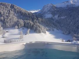 Aux fermes de la Croix, chambres, petits-déjeuners, diners, hotel cerca de Chozal Ski Lift, Hauteluce