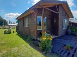 ENTRE PINOS Y LUCEROS ACOGEDORA CABAÑA RÚSTICA, hotel ieftin din Villarrica