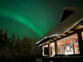 Sampo Chalet with Hot Tub